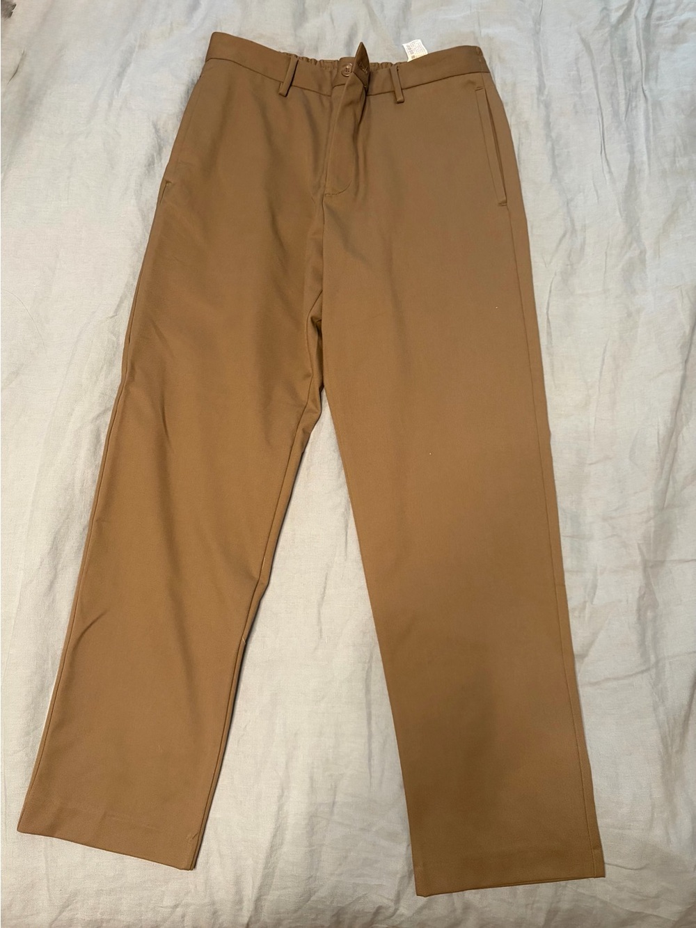 Zara Men's Tan Straight Leg Chinos